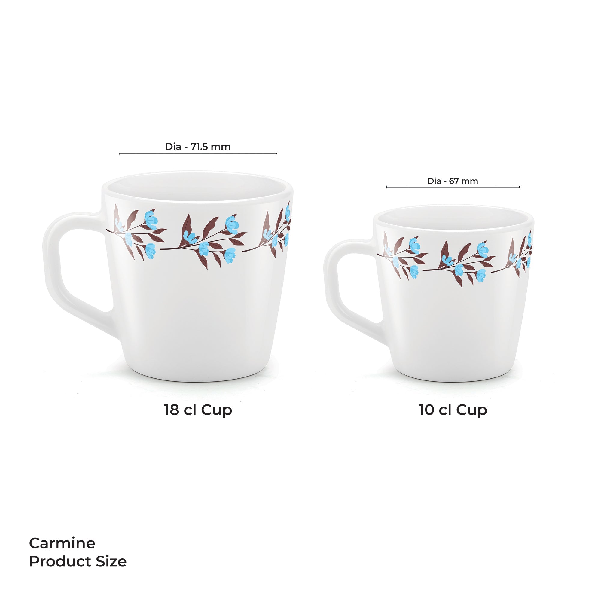 Carmine Cup Set - LAVELLE (Treo by Milton)