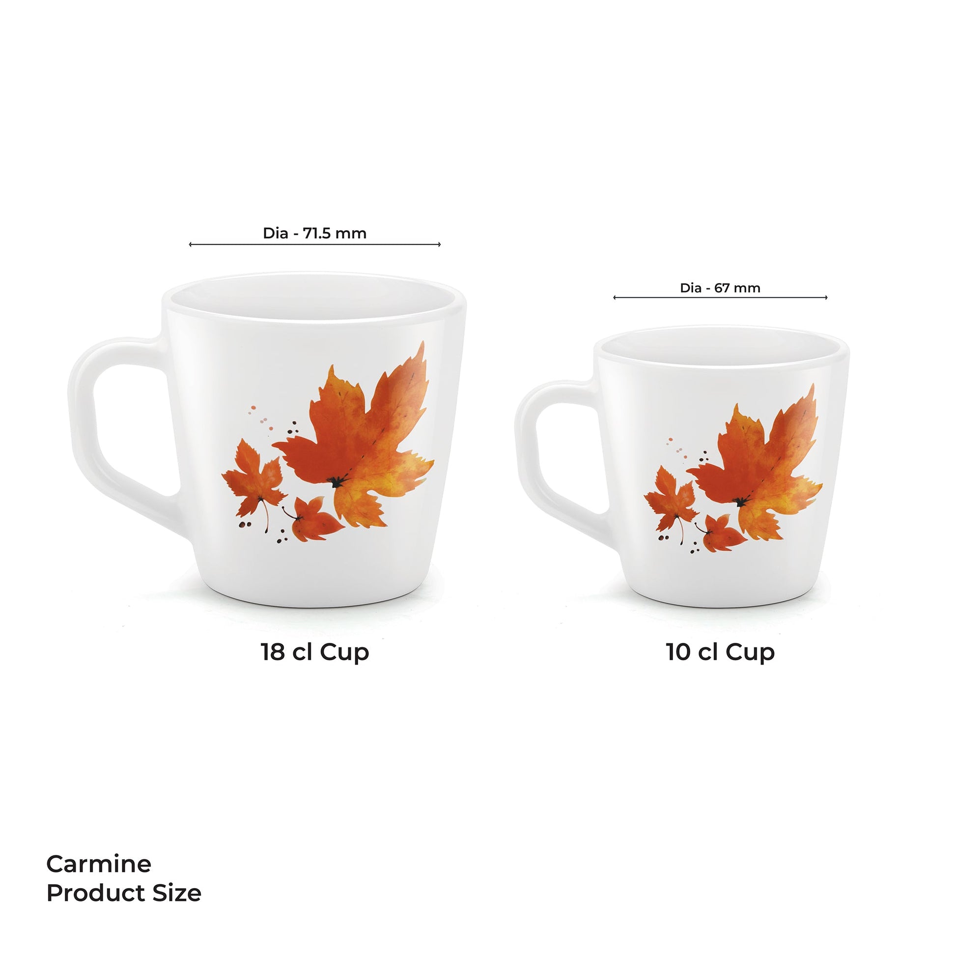 Carmine Cup Set - MAPELLE (Treo by Milton)