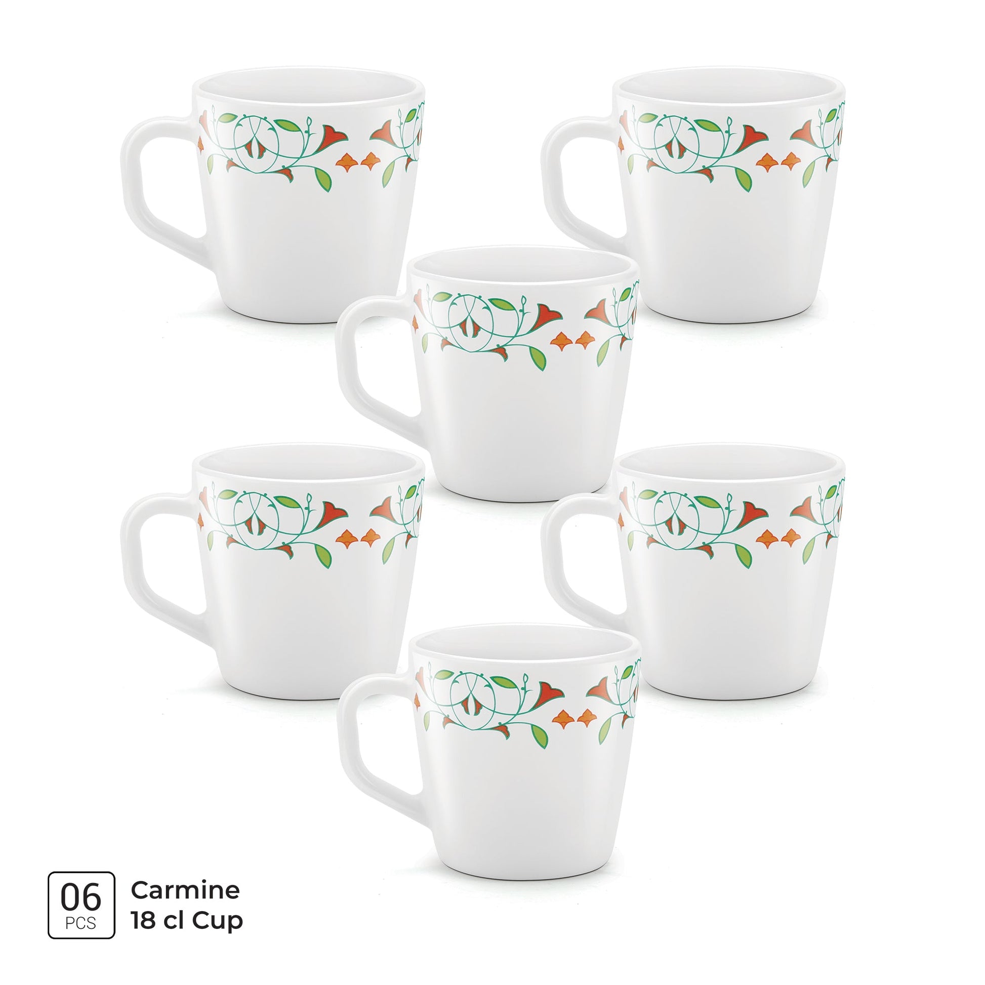 Carmine Cup Set - MEENA (Treo by Milton)