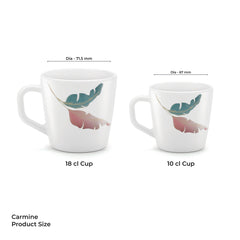 Carmine Cup Set - PALMA (Treo by Milton)