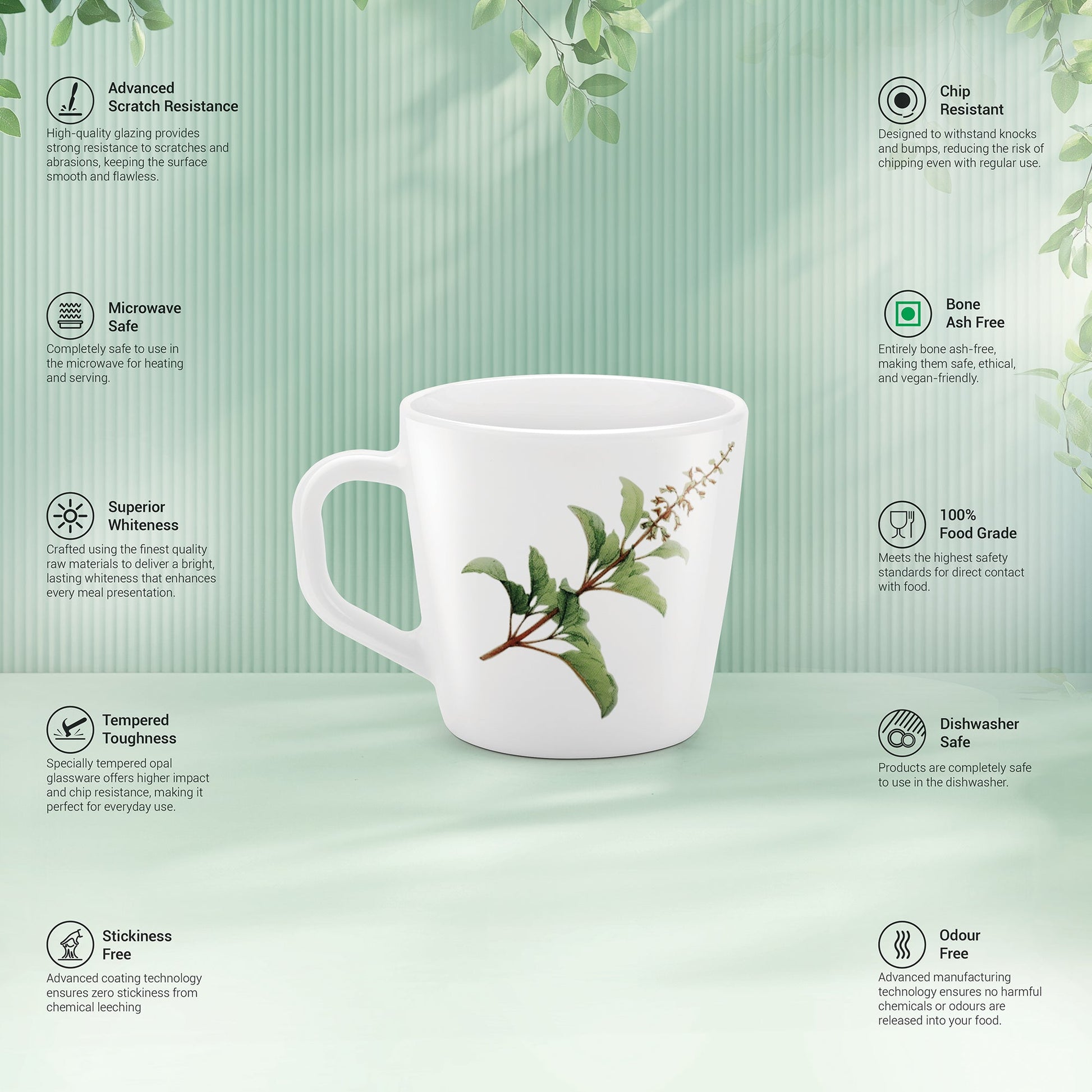 Carmine Cup Set - SAVIRA (Treo by Milton)