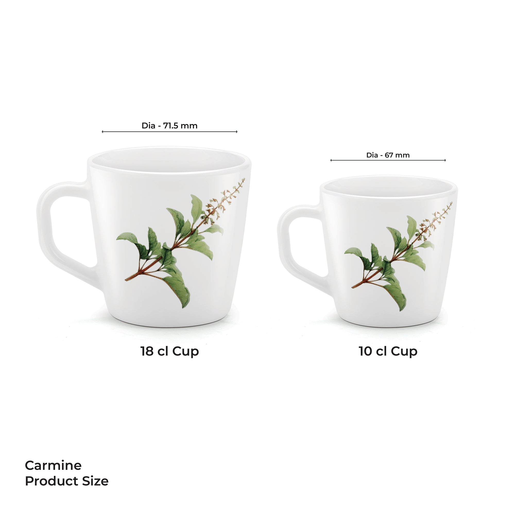 Carmine Cup Set - SAVIRA (Treo by Milton)