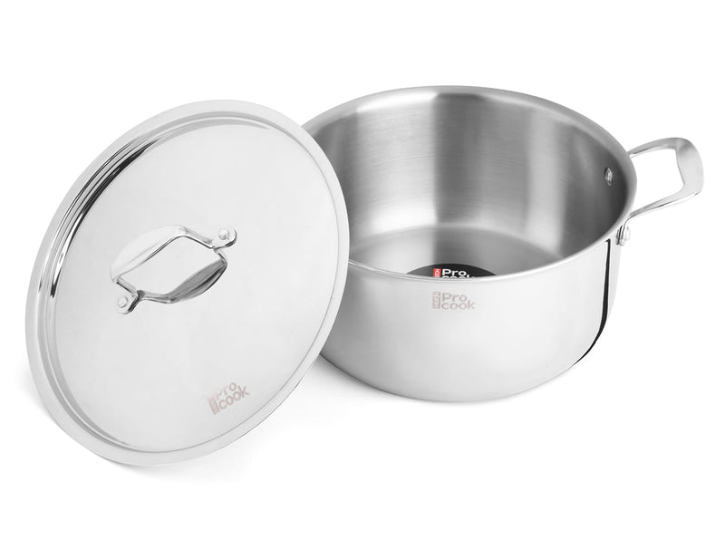 Casserole With Lid Triply (Milton Procook)
