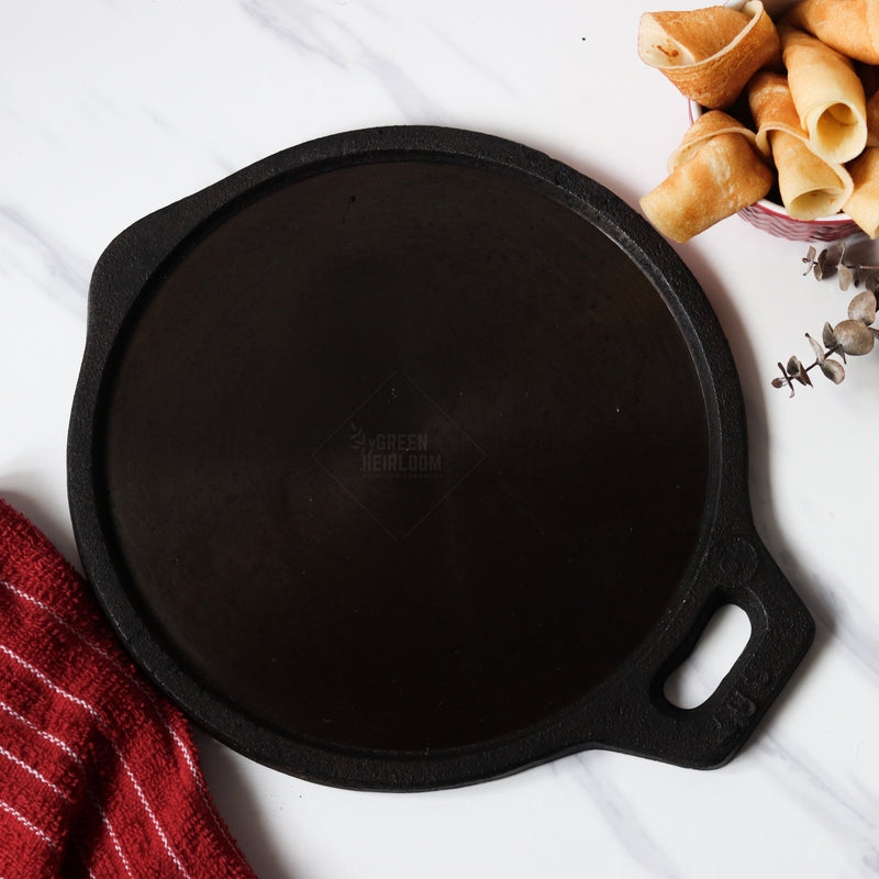 Cast Iron Dosa Tava by Velanstore