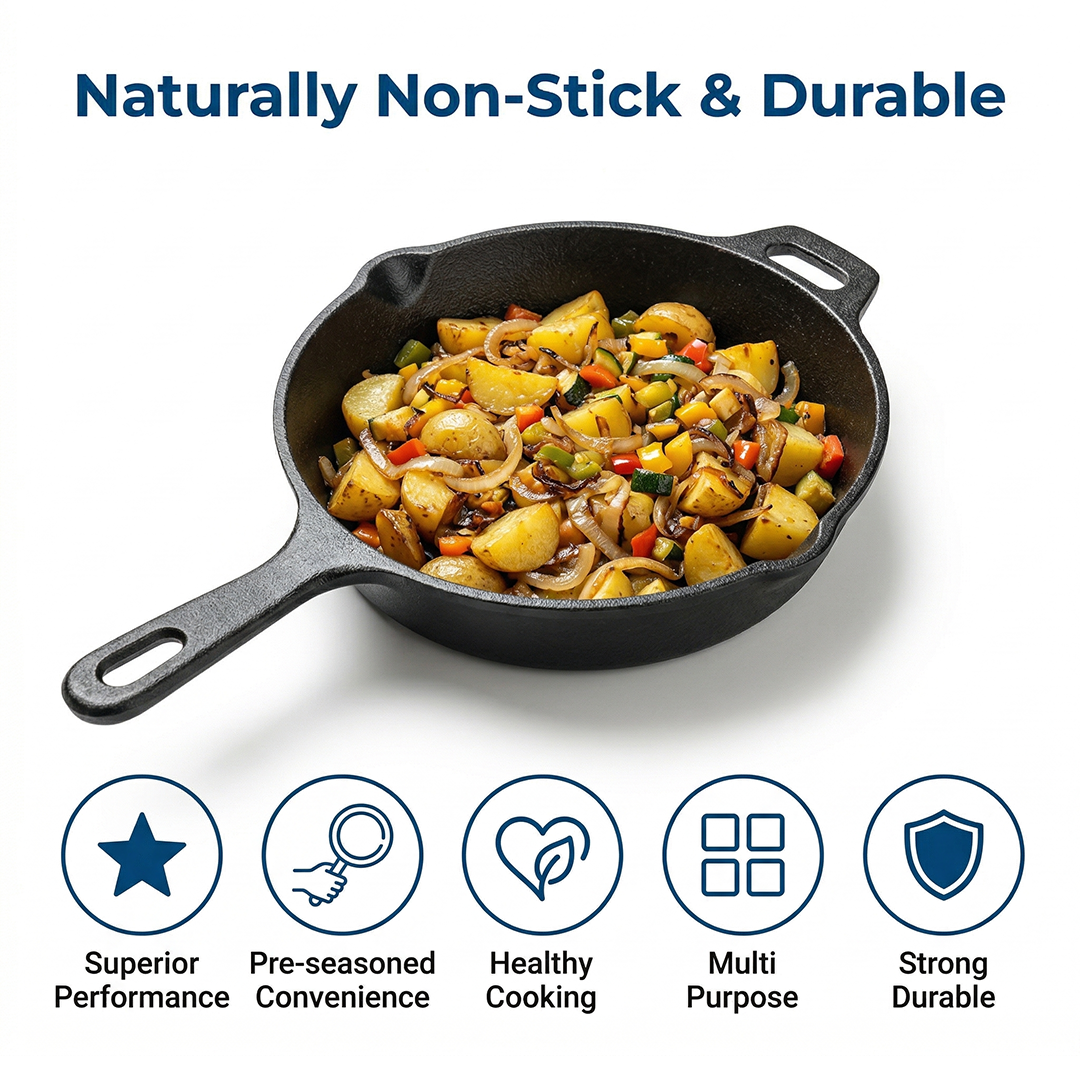BlackForge Cast Iron Frypan