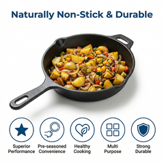 BlackForge Cast Iron Frypan