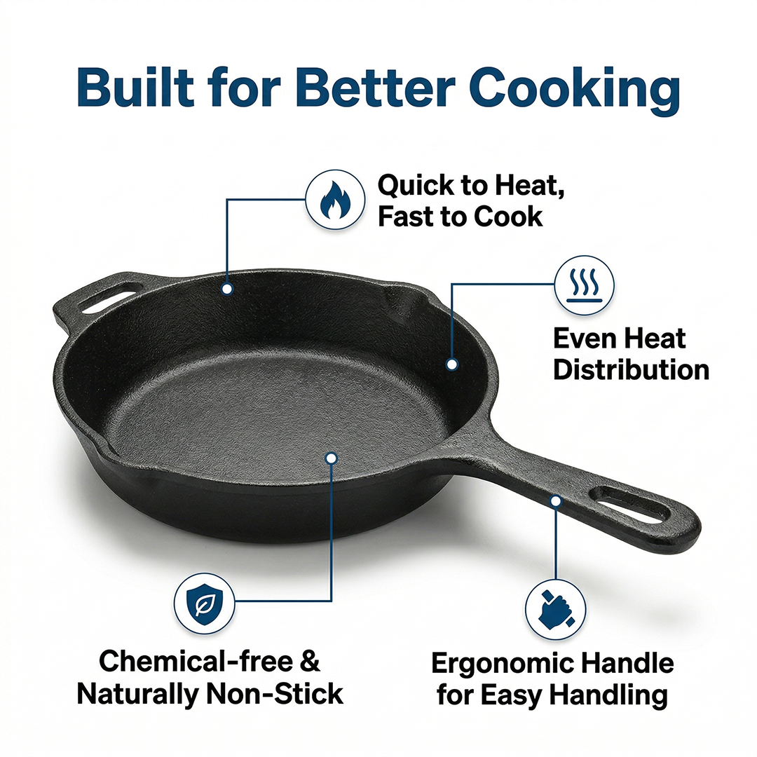 BlackForge Cast Iron Frypan
