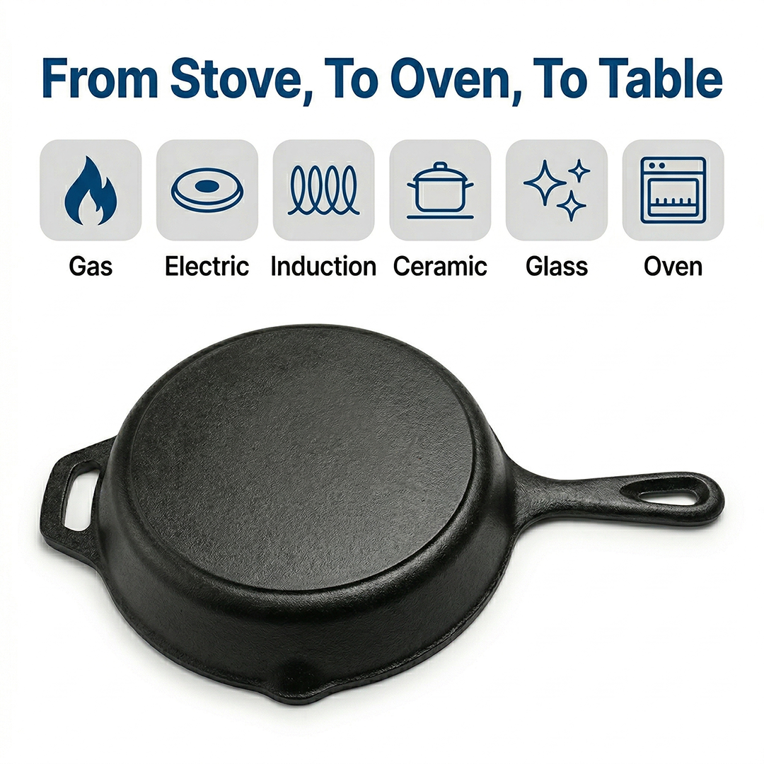 BlackForge Cast Iron Frypan