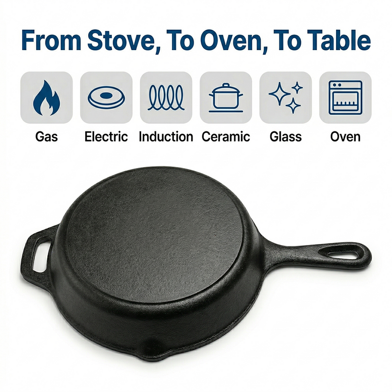 BlackForge Cast Iron Frypan