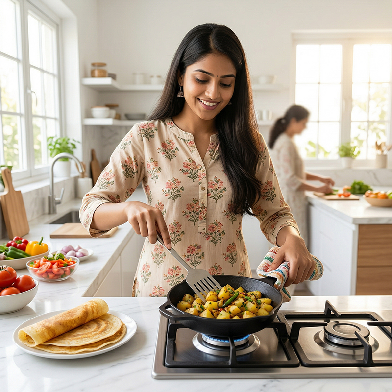 BlackForge Cast Iron Frypan