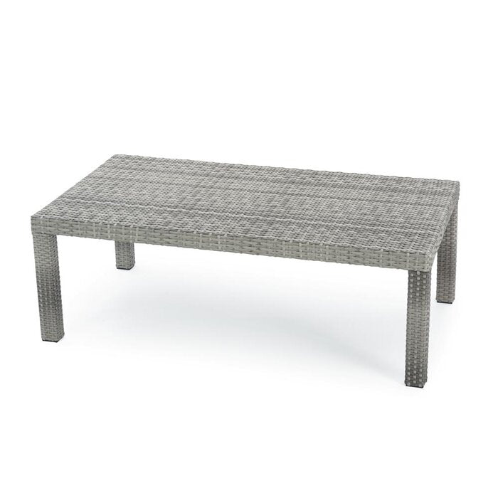 Floriana Outdoor Patio Sofa Set 3 Seater, 2 Single Seater , 2 Footstool , 1 Side table and 1 Center Table (Silver)