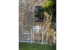 Denver Outdoor Bar Sets 2 Chairs and 1 Table Patio Bar Set (Pearl White)