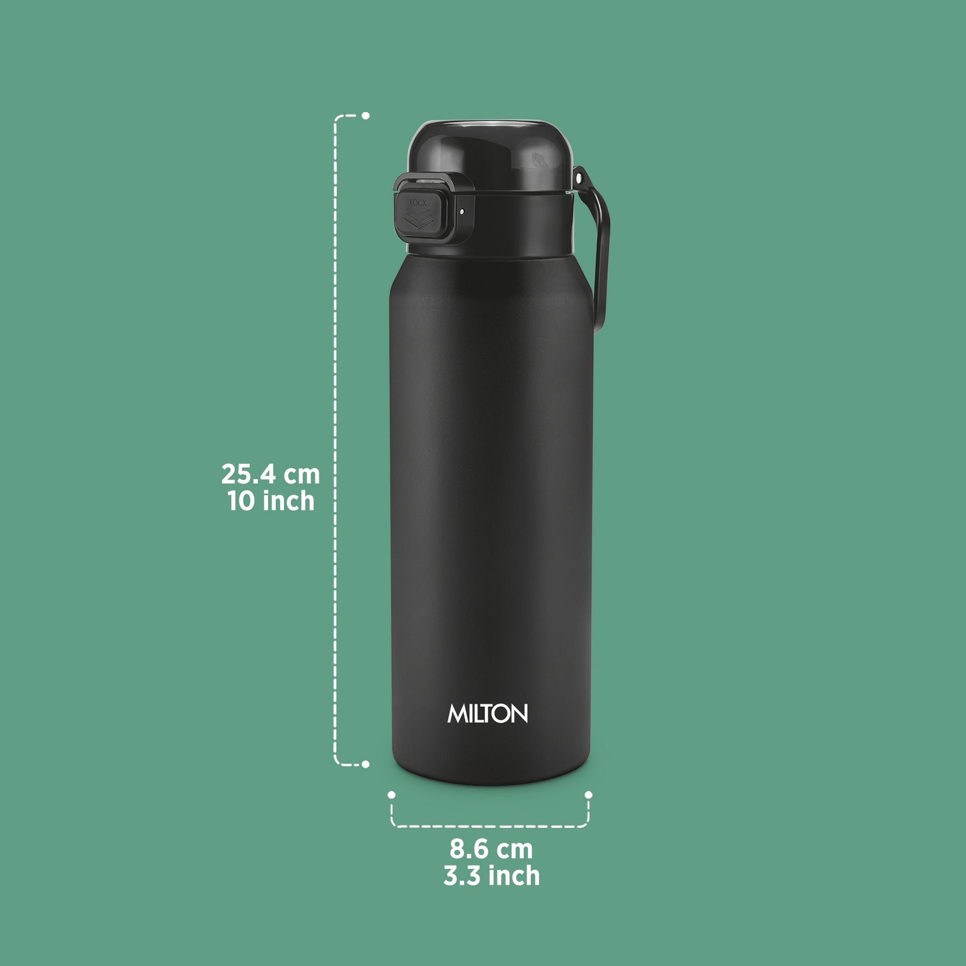 Personalized Dual Flow Thermosteel Water Bottle (Milton)