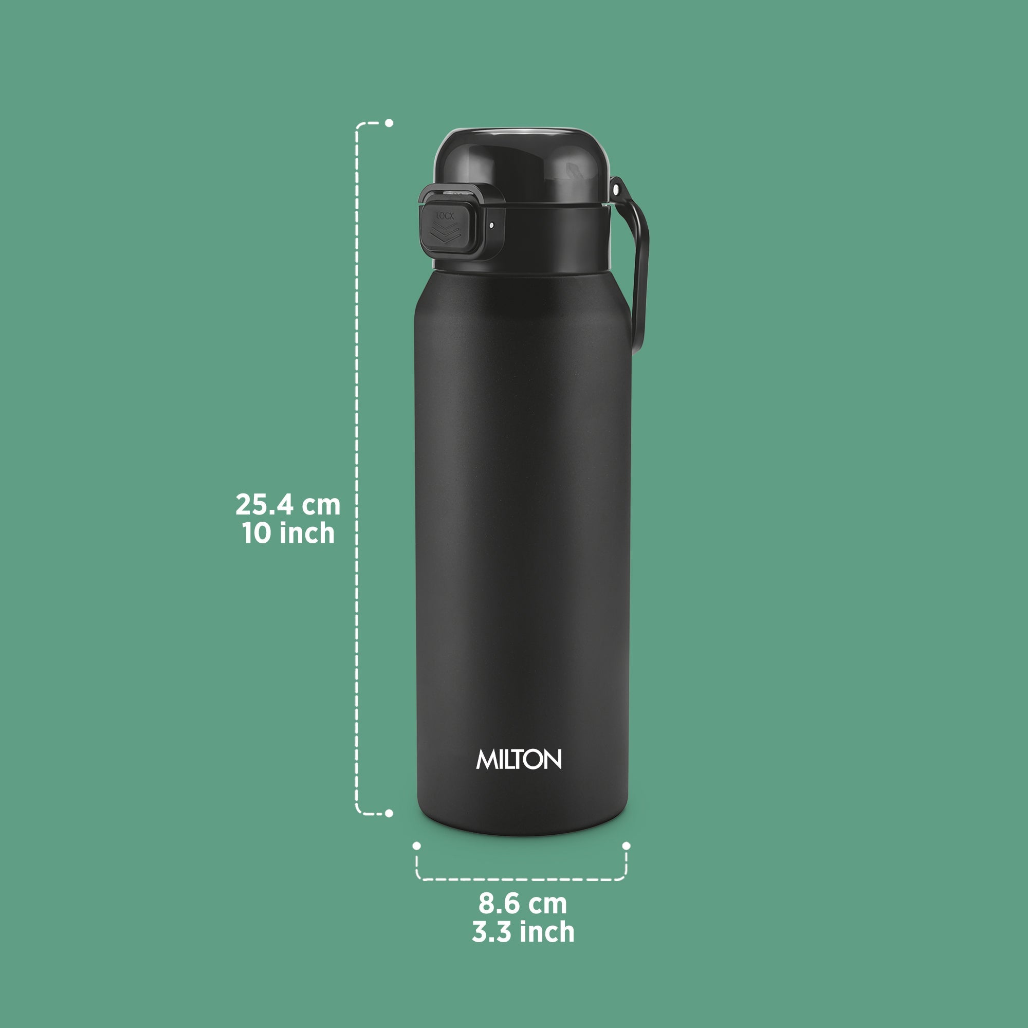 Personalized Dual Flow Thermosteel Water Bottle (Milton)