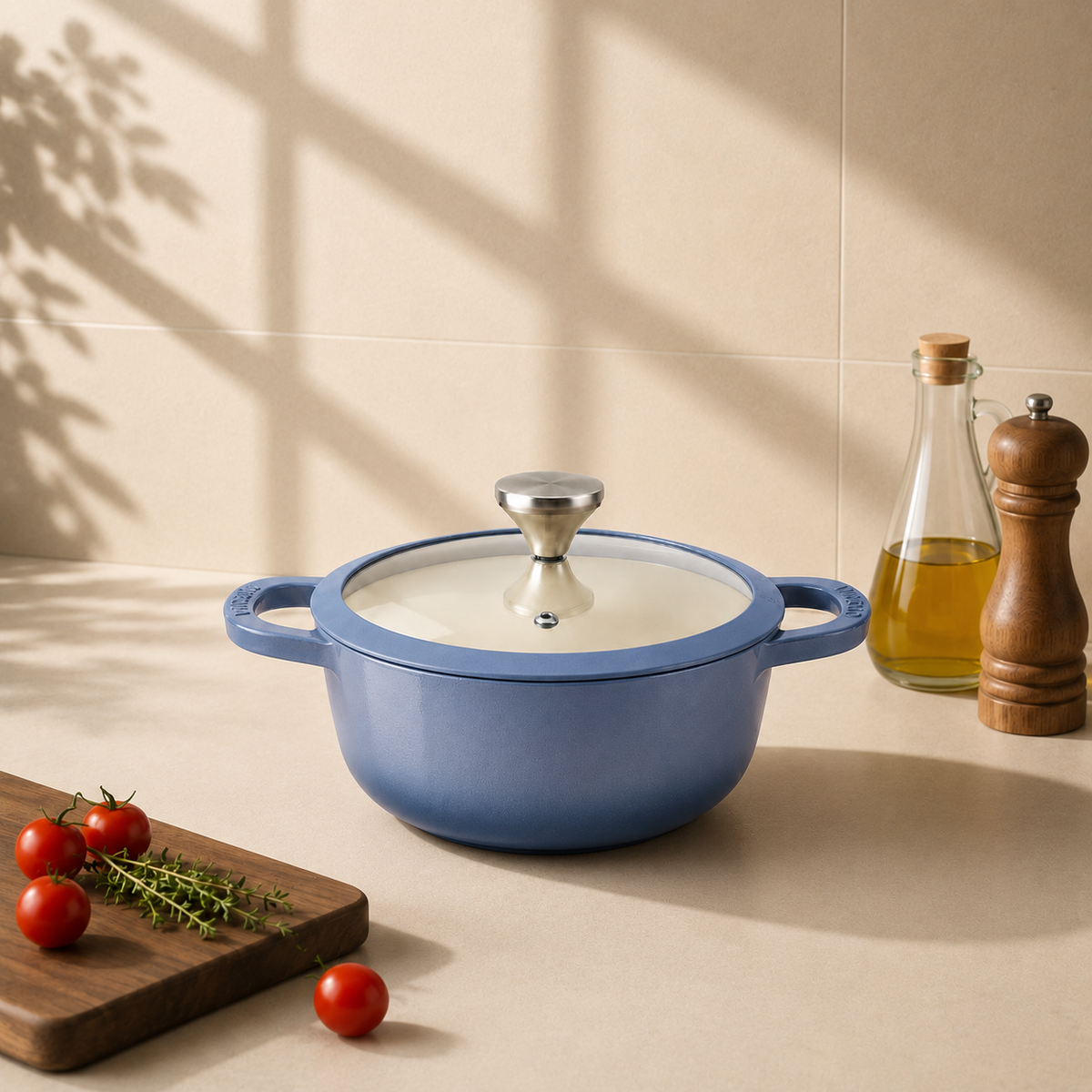 Vinod Cast Iron Freya Saucepot  - 20 cm -  2 L