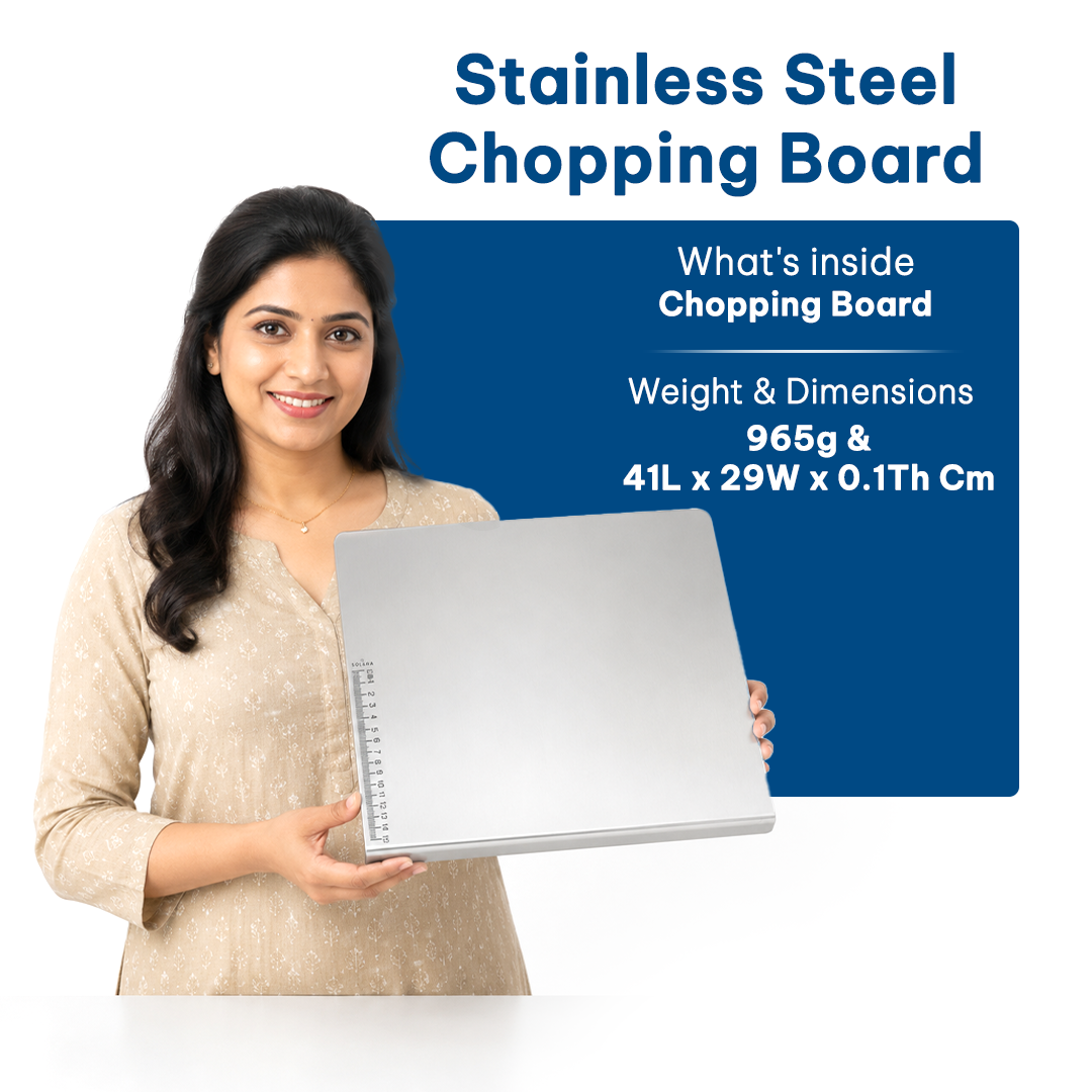 Chopping Board - Premium Stainless Steel