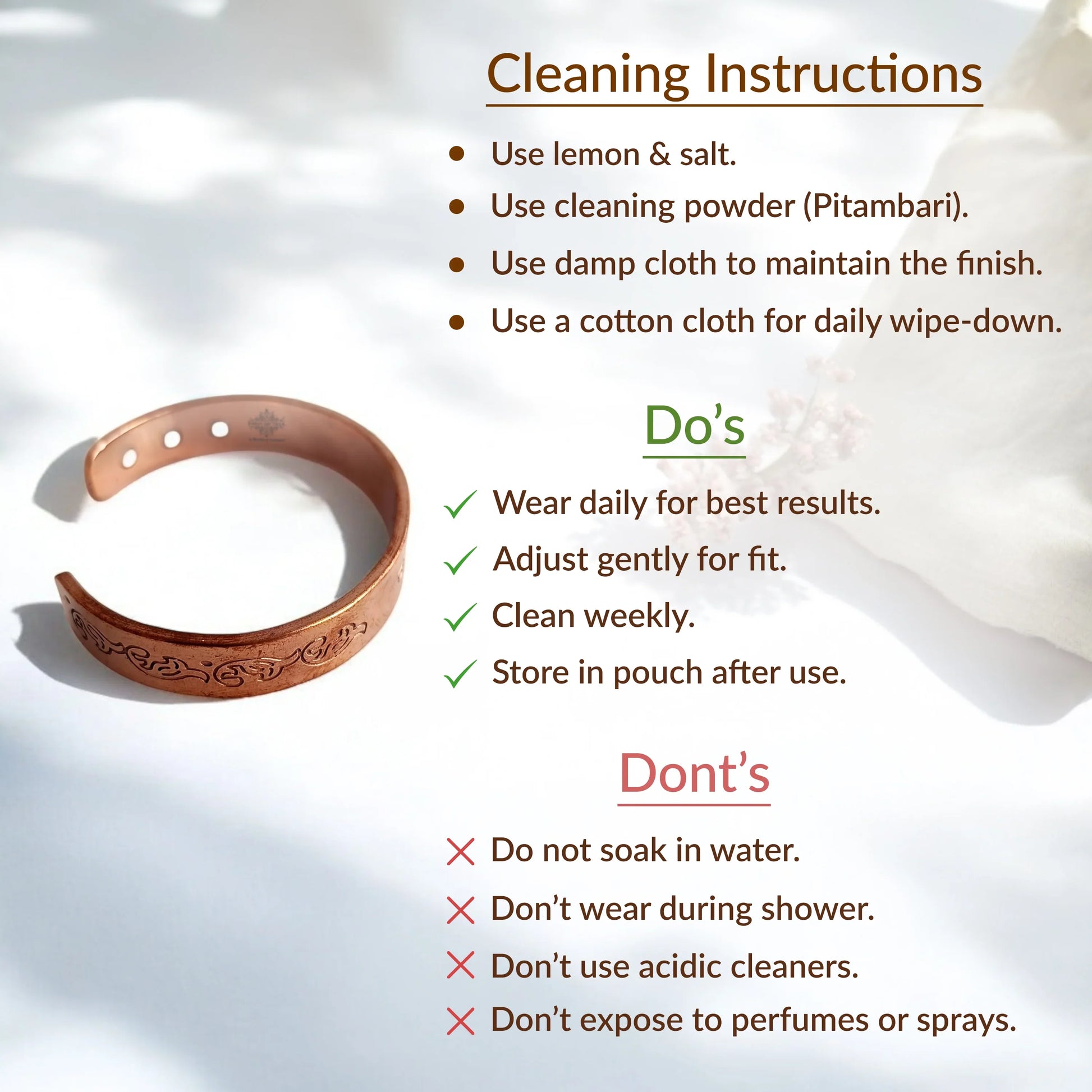 Pure Copper Heavy Jai Shree Ram Bangle with Inbuilt Magnet