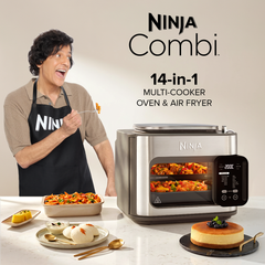 Ninja Combi 14-in-1 Multi-Cooker, Oven & Air Fryer (SFP701IN) | 12.5L, 3-Part Meals in 15 Mins