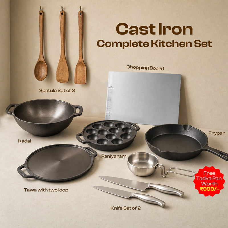 Cast Iron Complete Kitchen Set