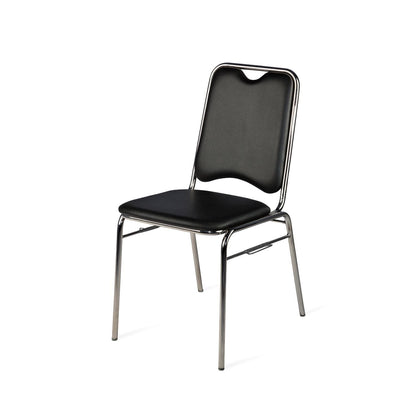 Nilkamal Contract 05 without Arm Visitor Chair (Black)