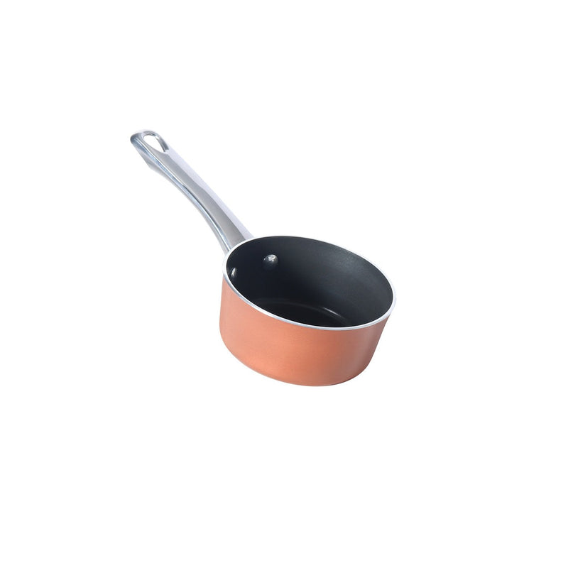 Meyer Luminescence Non-Stick 8pcs Set, Copper (Saucepan+Kadai+Frypan+Tawa+Accessories)