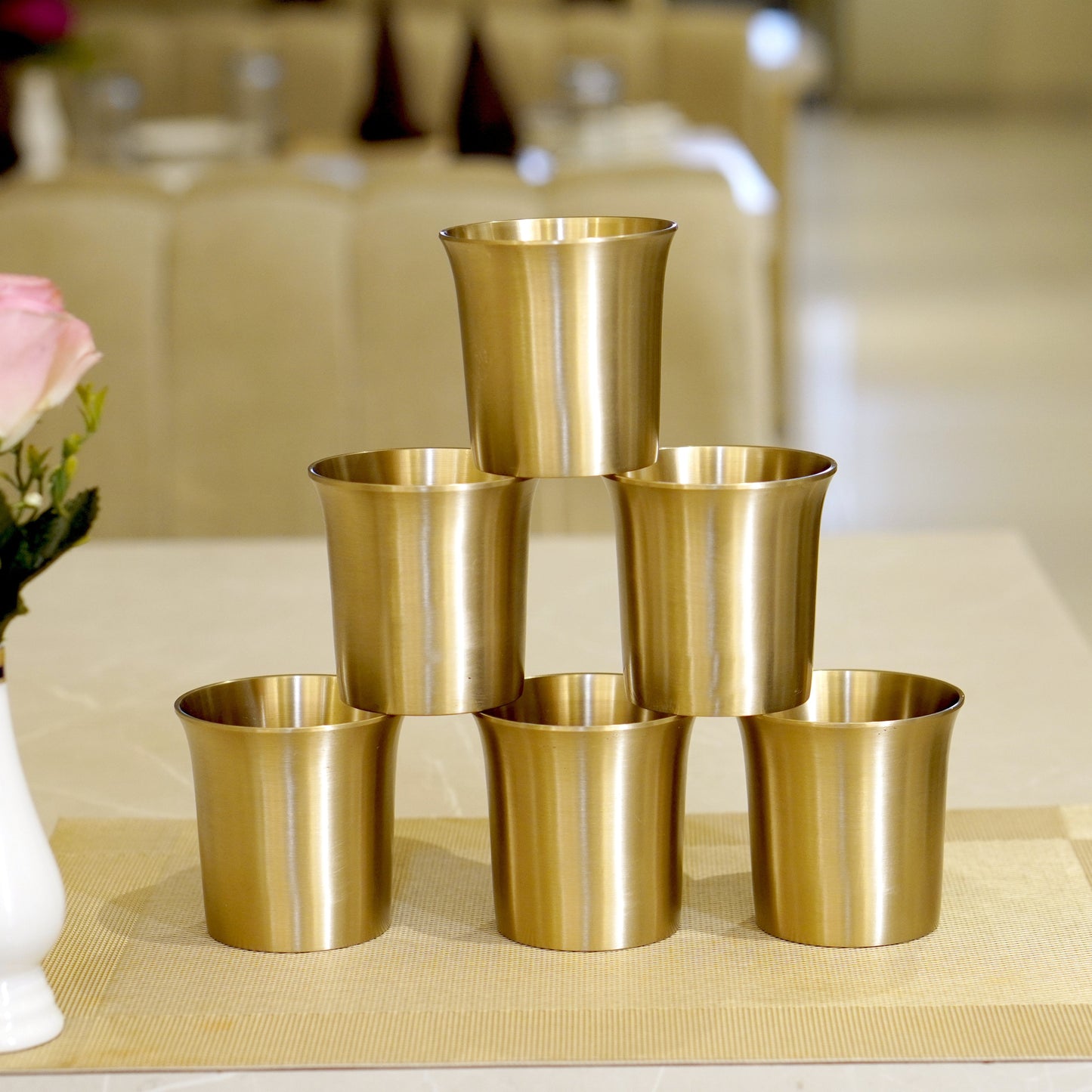 Bronze / Kansa Glasses in Glossy Finish and matte finish