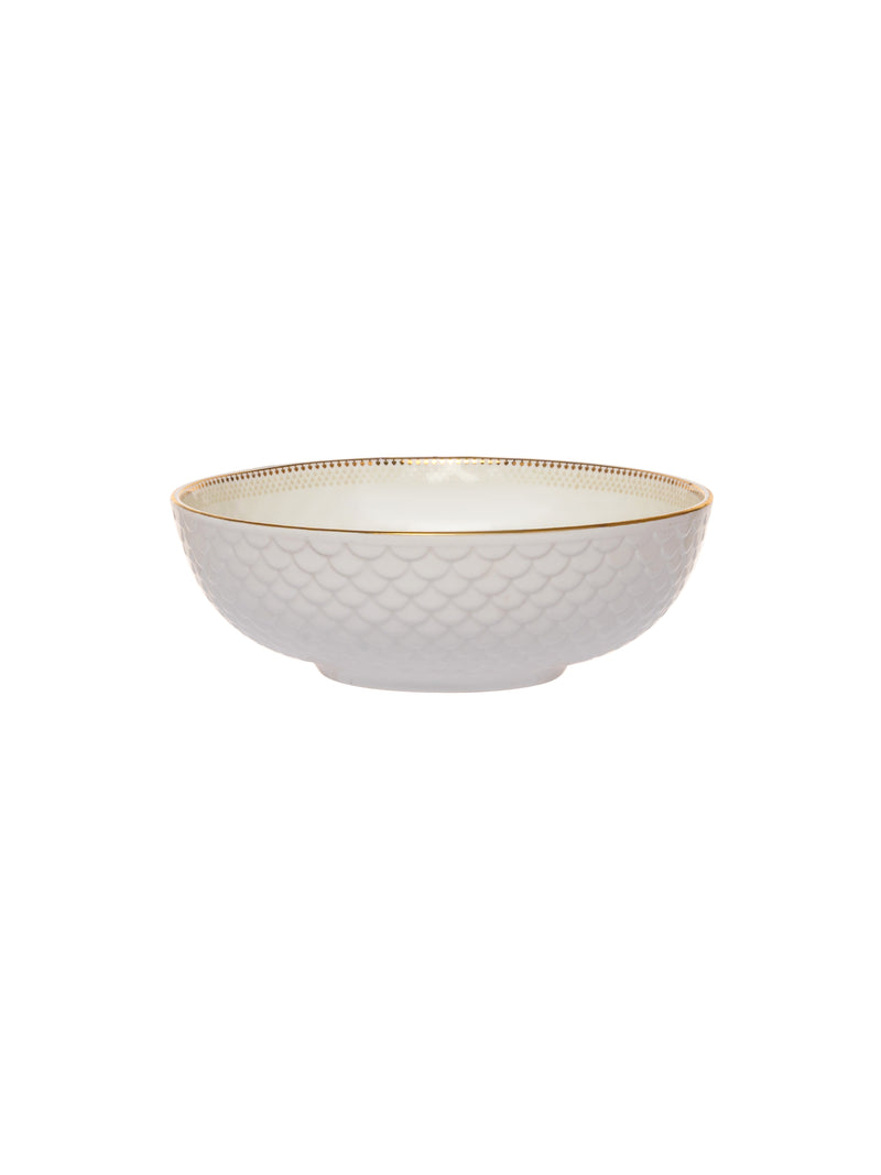 Ripple Impression Dinner Set of 34 (1409), For Family of 6