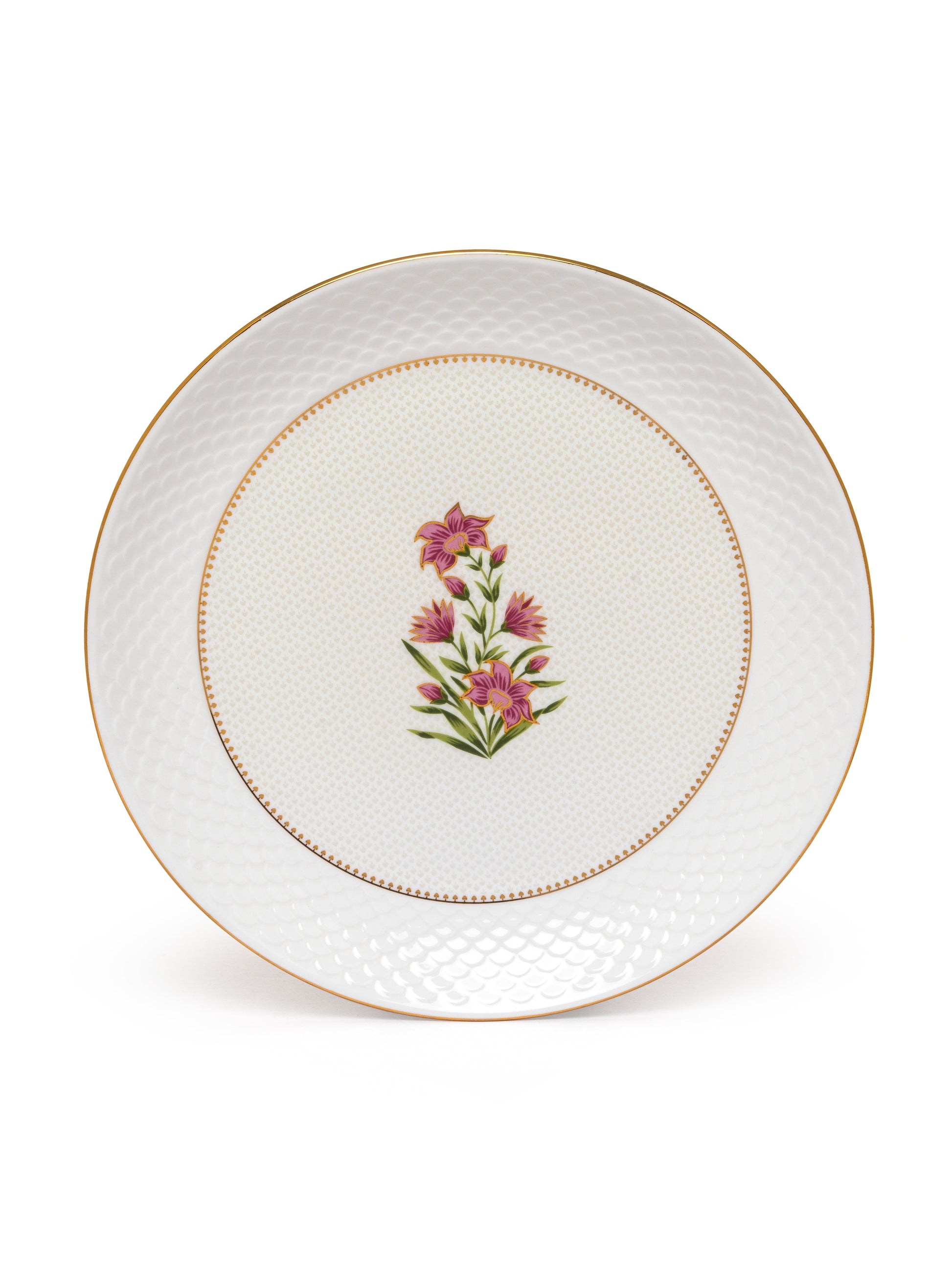 Ripple Impression Dinner Set of 34 (1409), For Family of 6