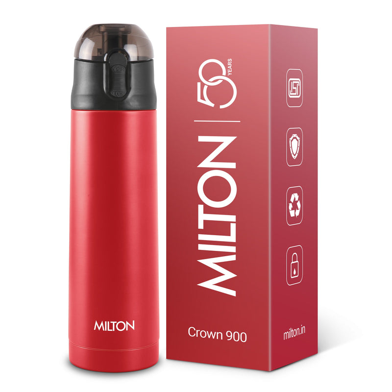 3D Personalized Crown Thermosteel Bottle (Milton)