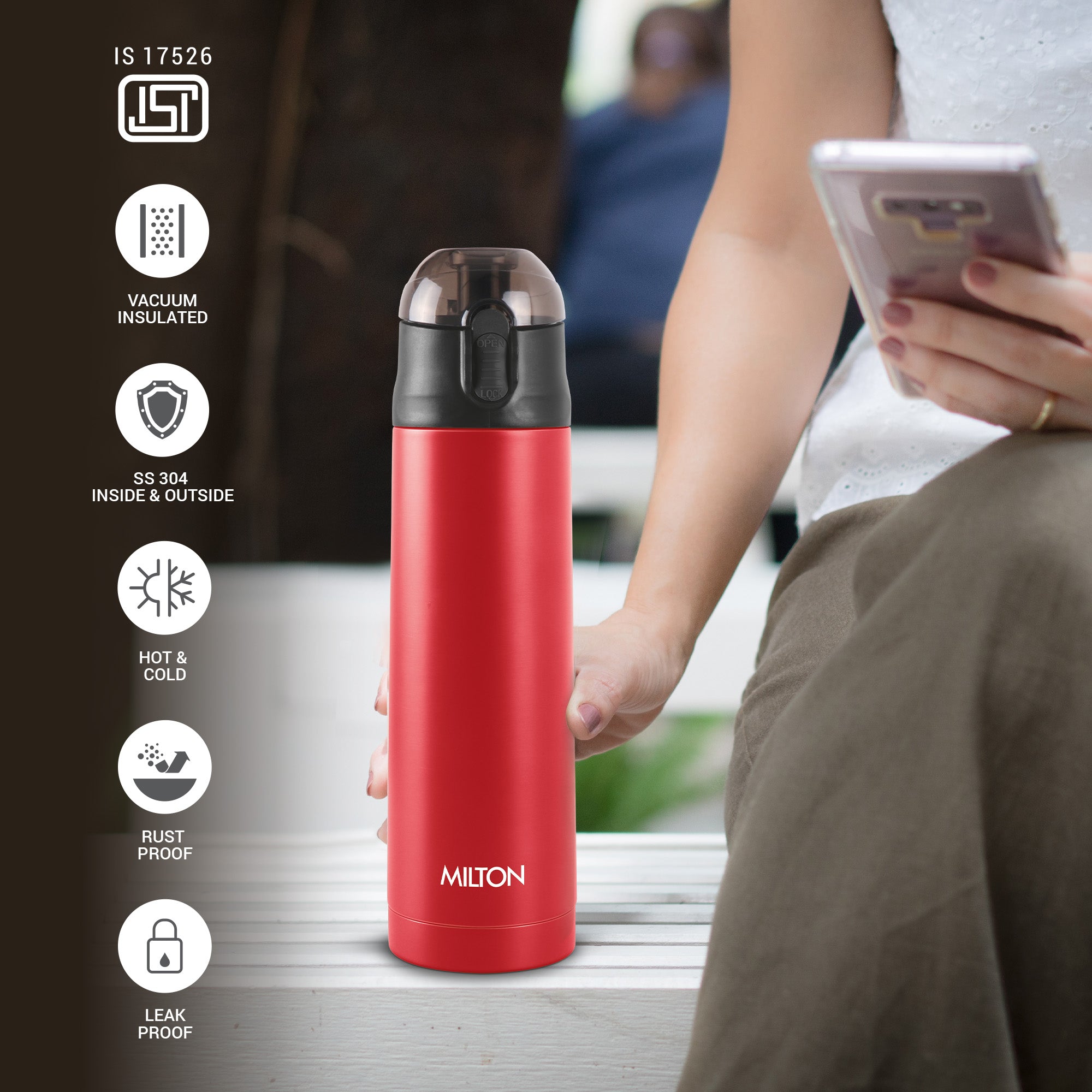 Crown Thermosteel Bottle (Milton)