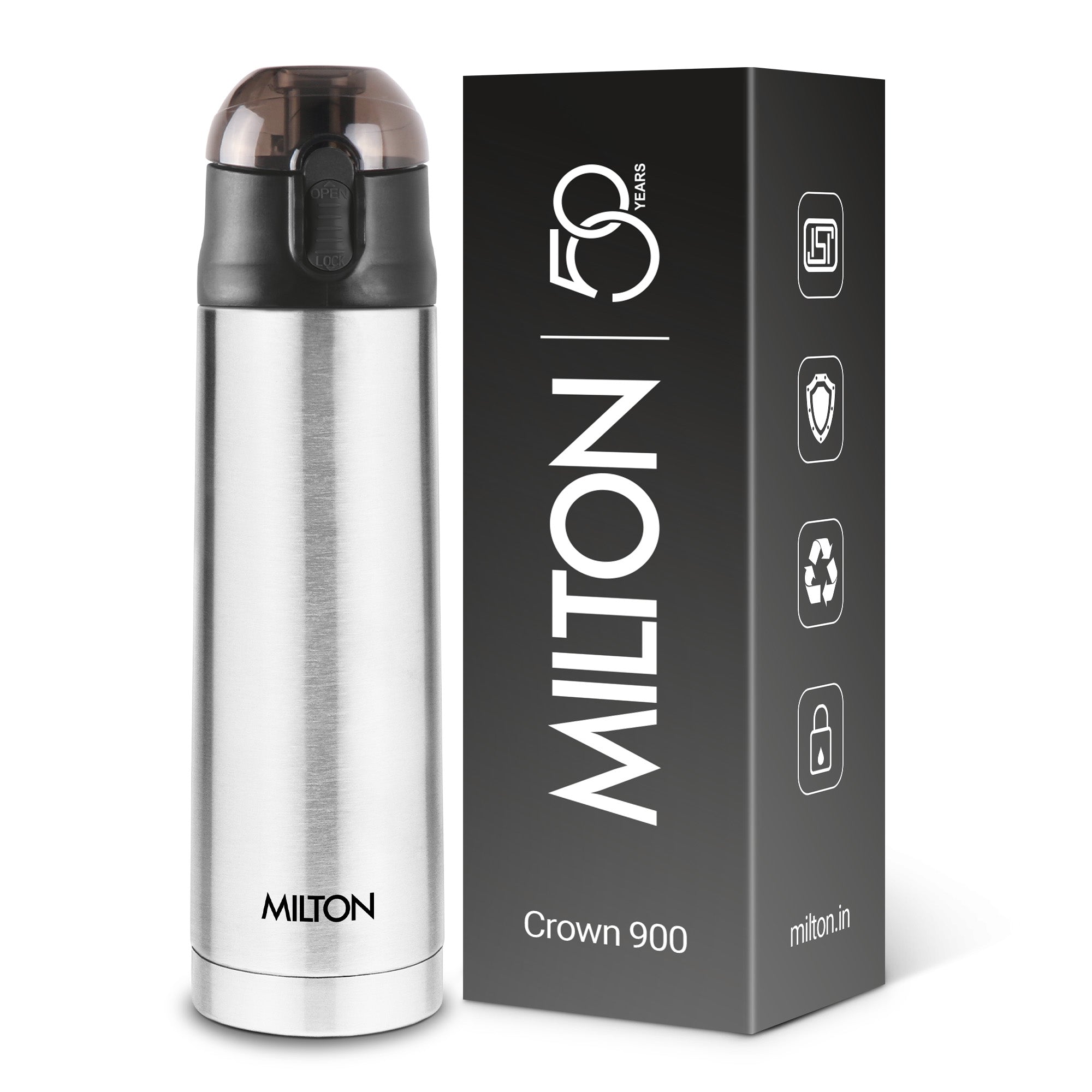 Personalized Crown Thermosteel Bottle (Milton)