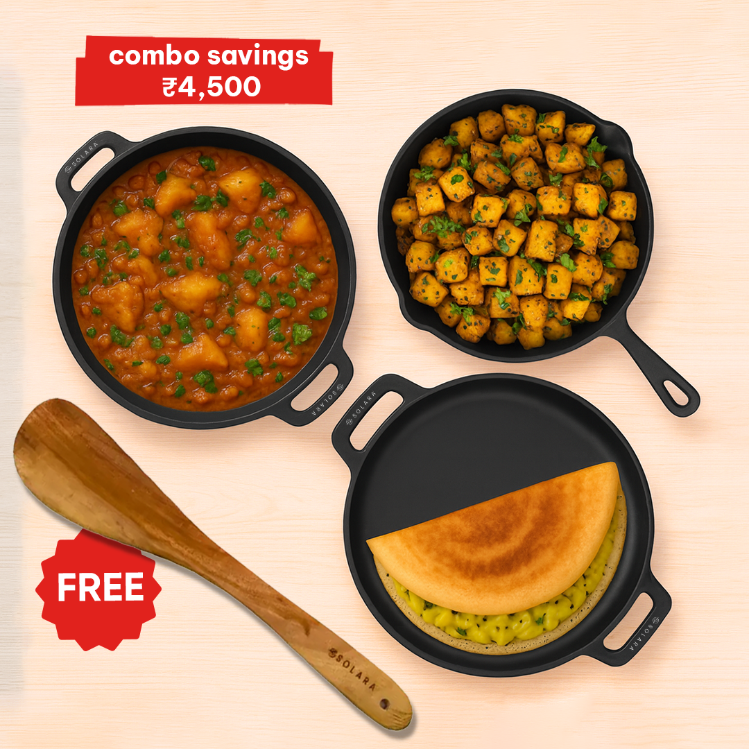 CrownStone Cast Iron Kadai