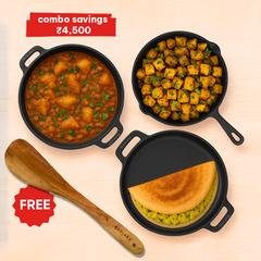 CrownStone Cast Iron Kadai