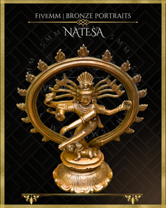 Nataraja Panchaloha Bronze Icon - 8"