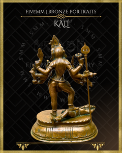 Kali Panchaloha Bronze Icon - 6"