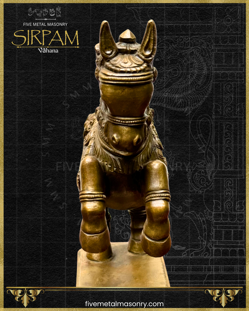 Asva:Horse Panchaloha Bronze Icon - 9" - Sirpam Collection