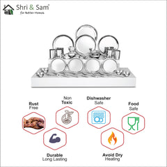Stainless Steel 28 PCS Dinner set (4 People) Delight