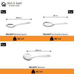 Stainless Steel 61 PCS Dinner set (6 People) Delight