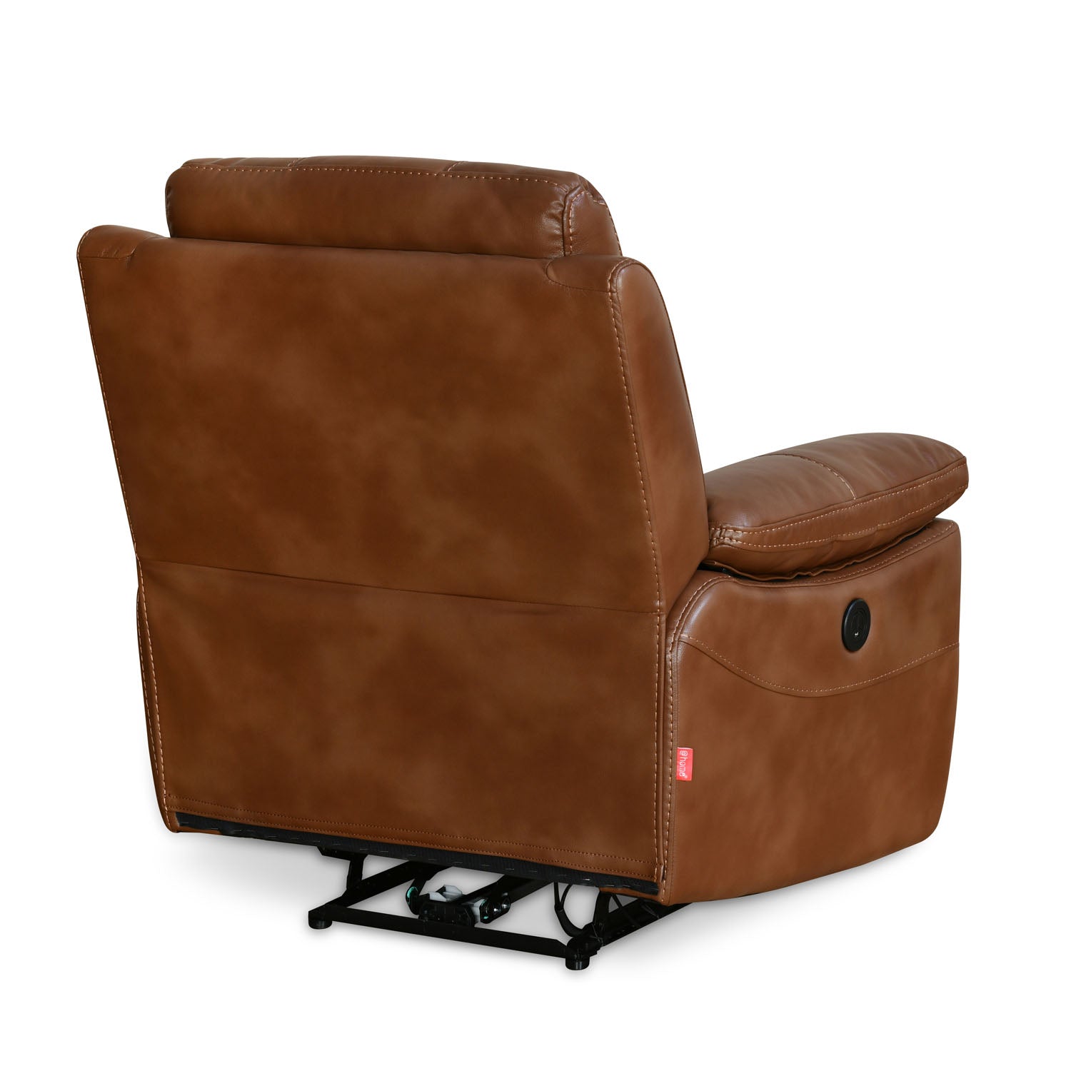 Nilkamal Delp 1 Seater Electric Recliner Sofa (Choco Brown)