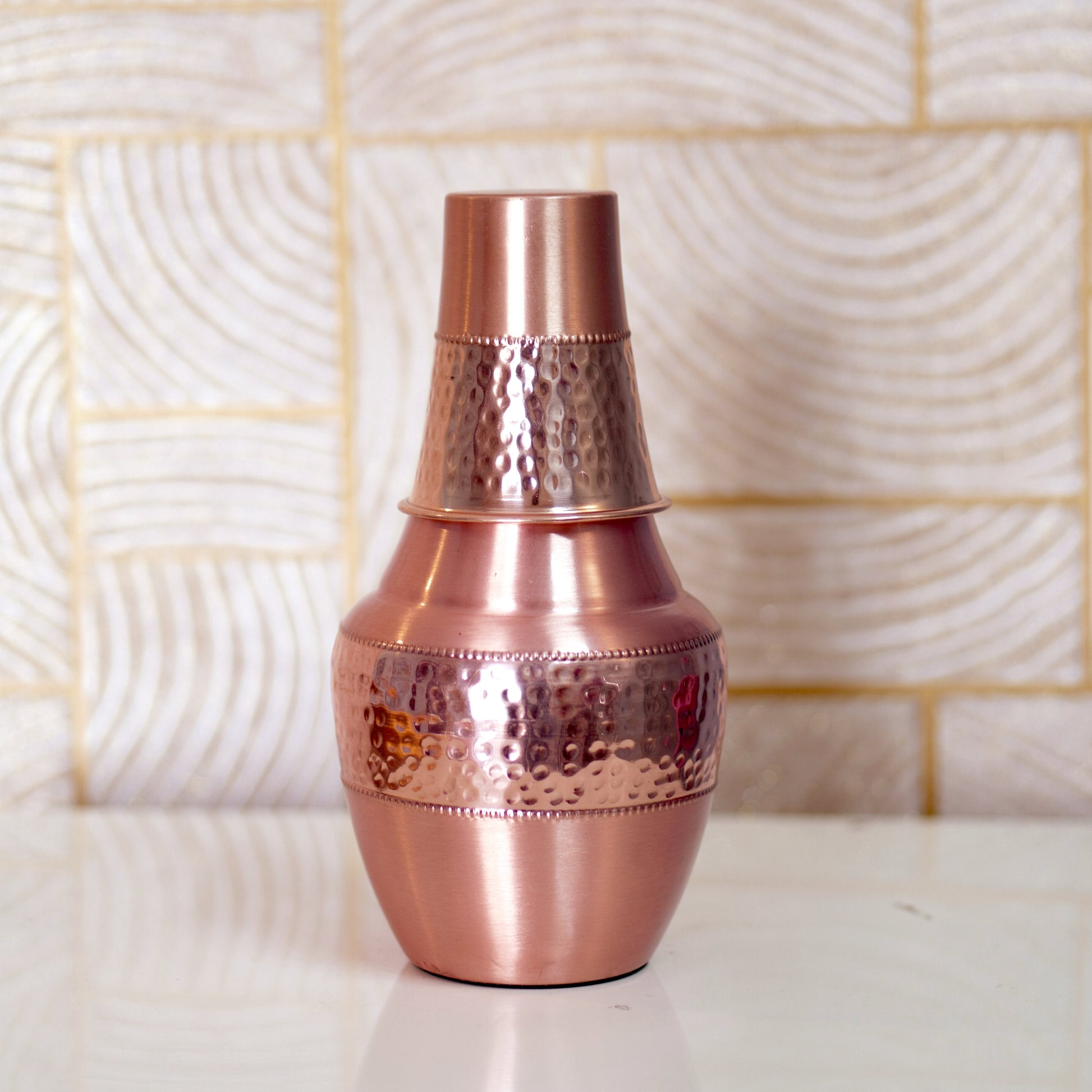 Copper Bottle | Copper Water Bottle (Venus Jar)