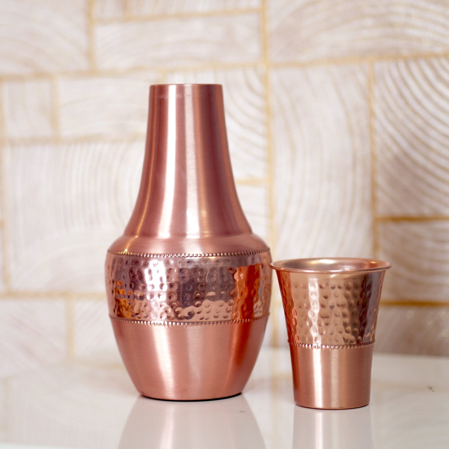 Copper Bottle | Copper Water Bottle (Venus Jar)