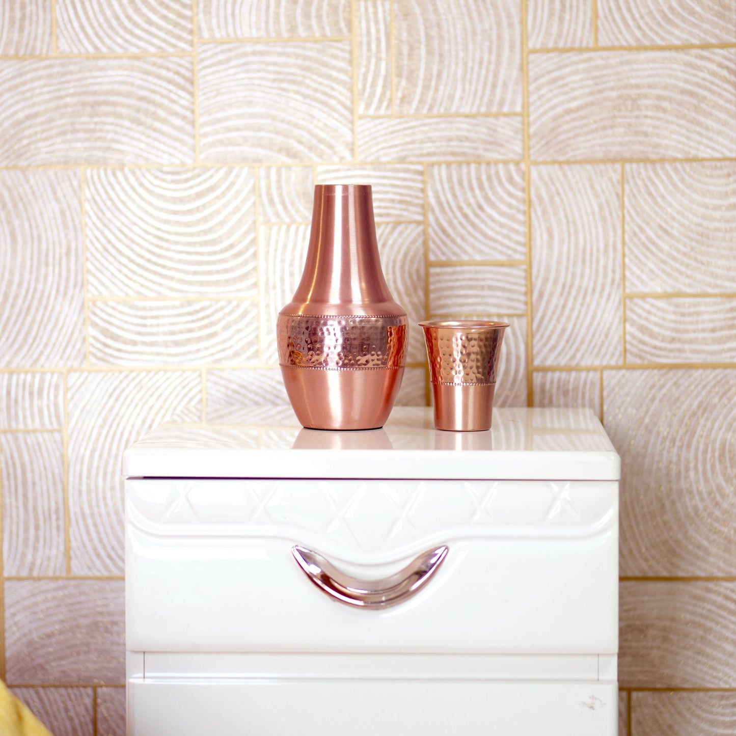 Copper Bottle | Copper Water Bottle (Venus Jar)