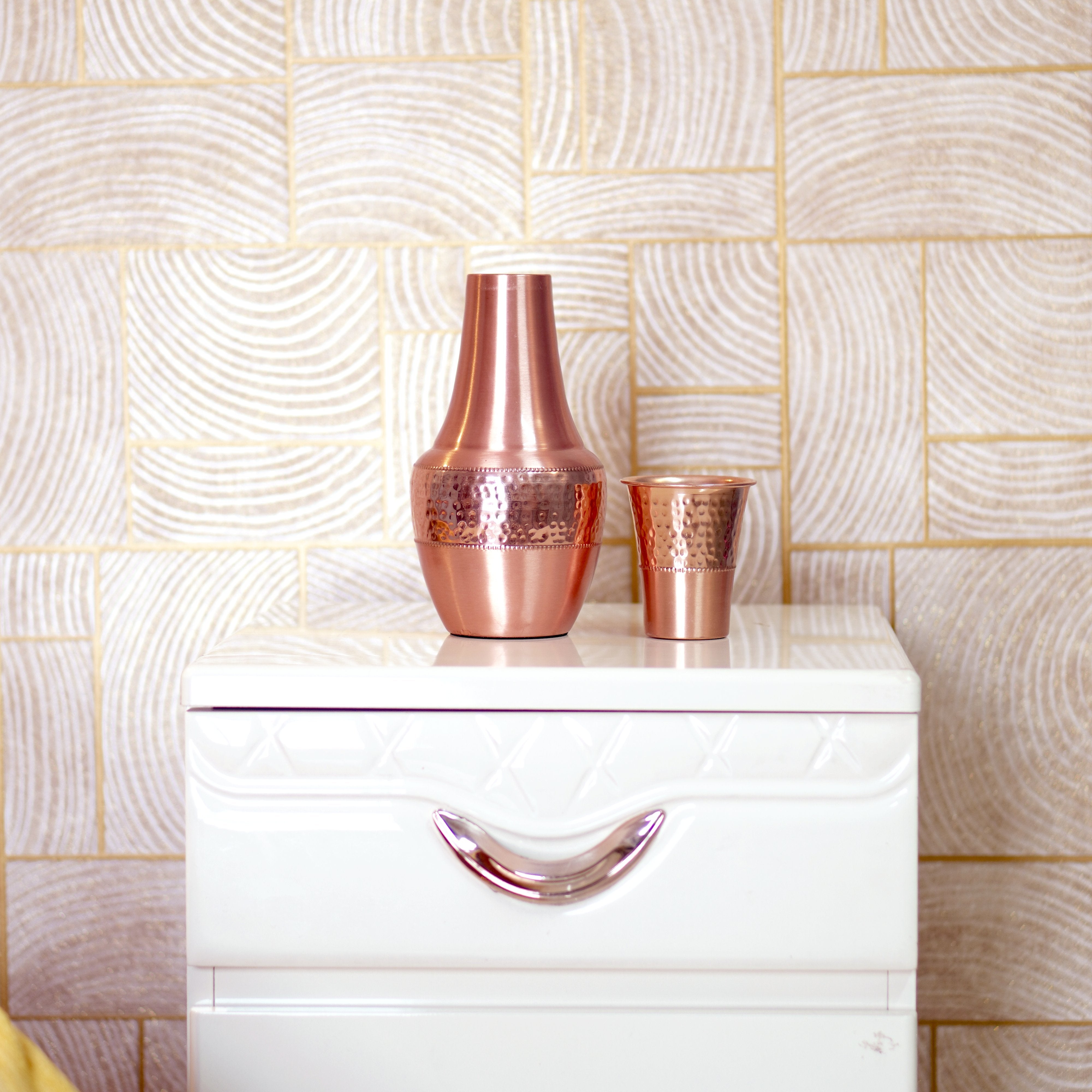 Copper Bottle | Copper Water Bottle (Venus Jar)