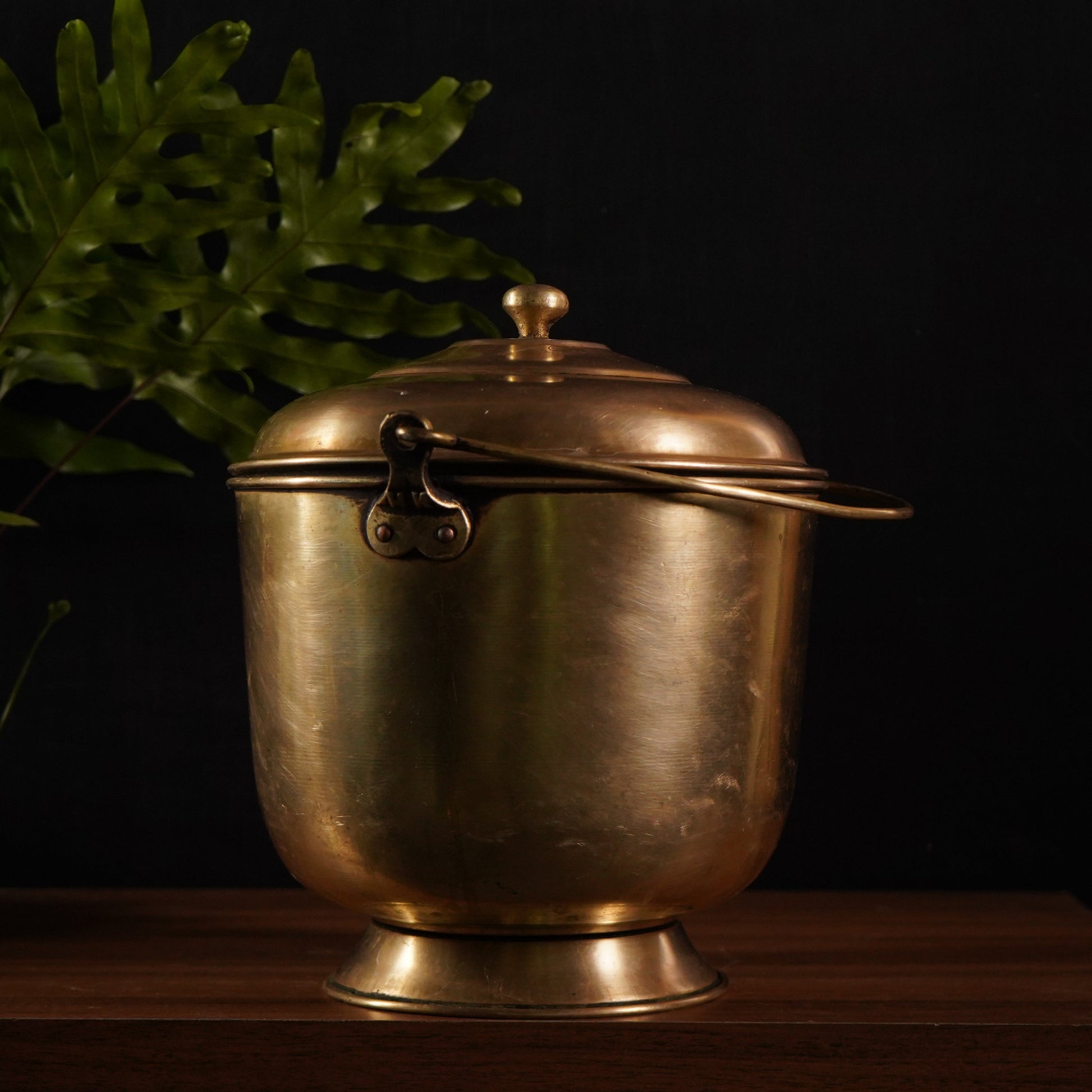 Antique Brass Thooku with Tin lining