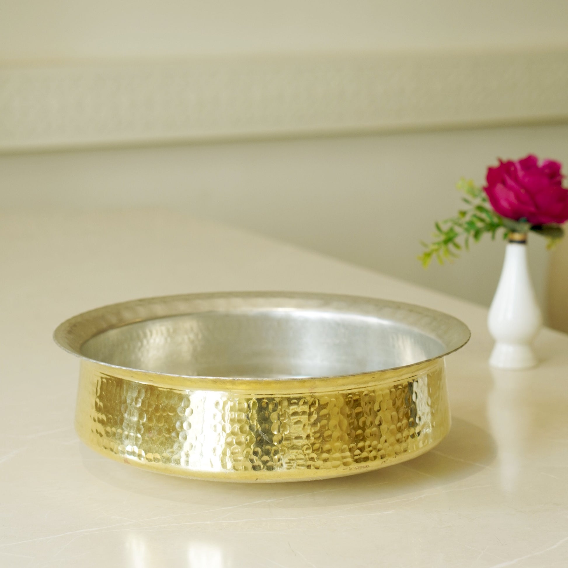 Brass Lagaan with Tin Coating