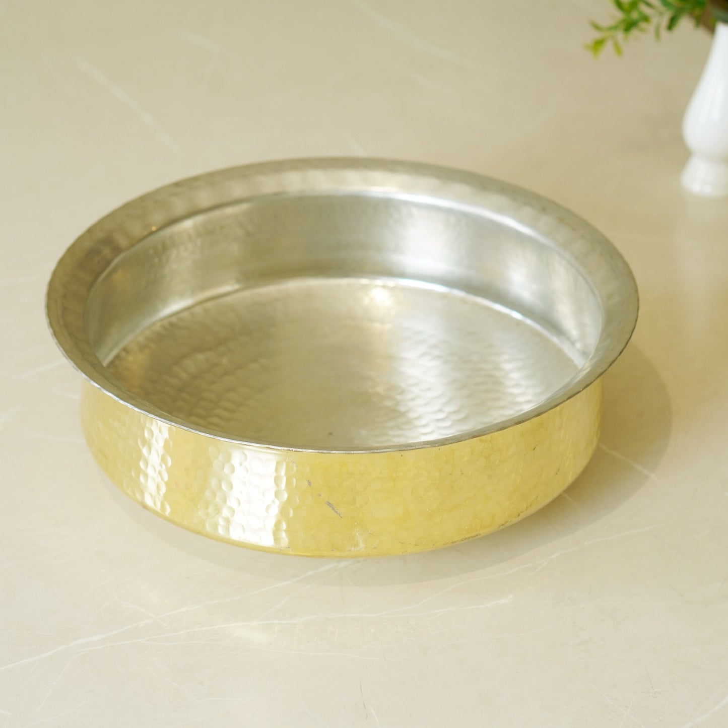Brass Lagaan with Tin Coating