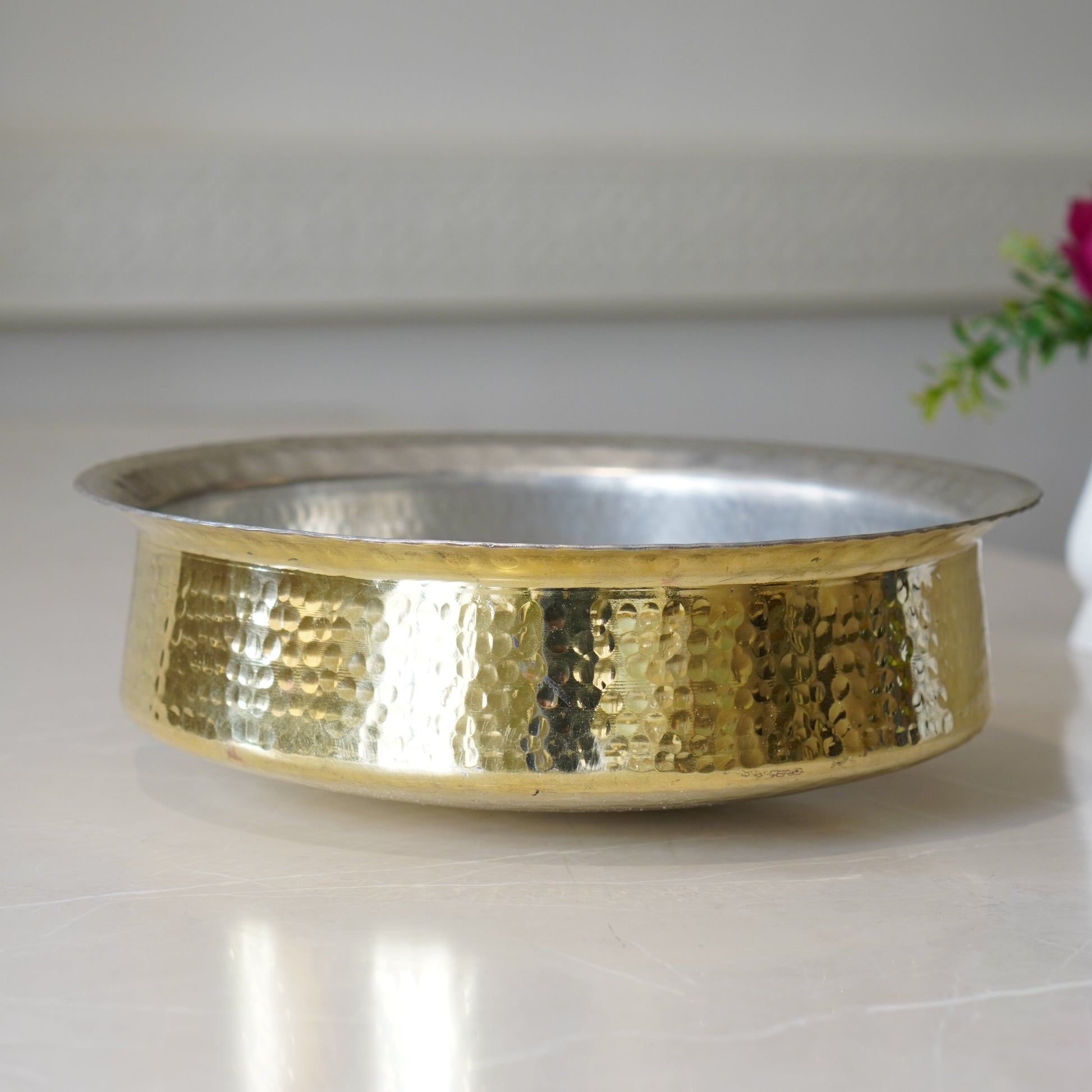 Brass Lagaan with Tin Coating