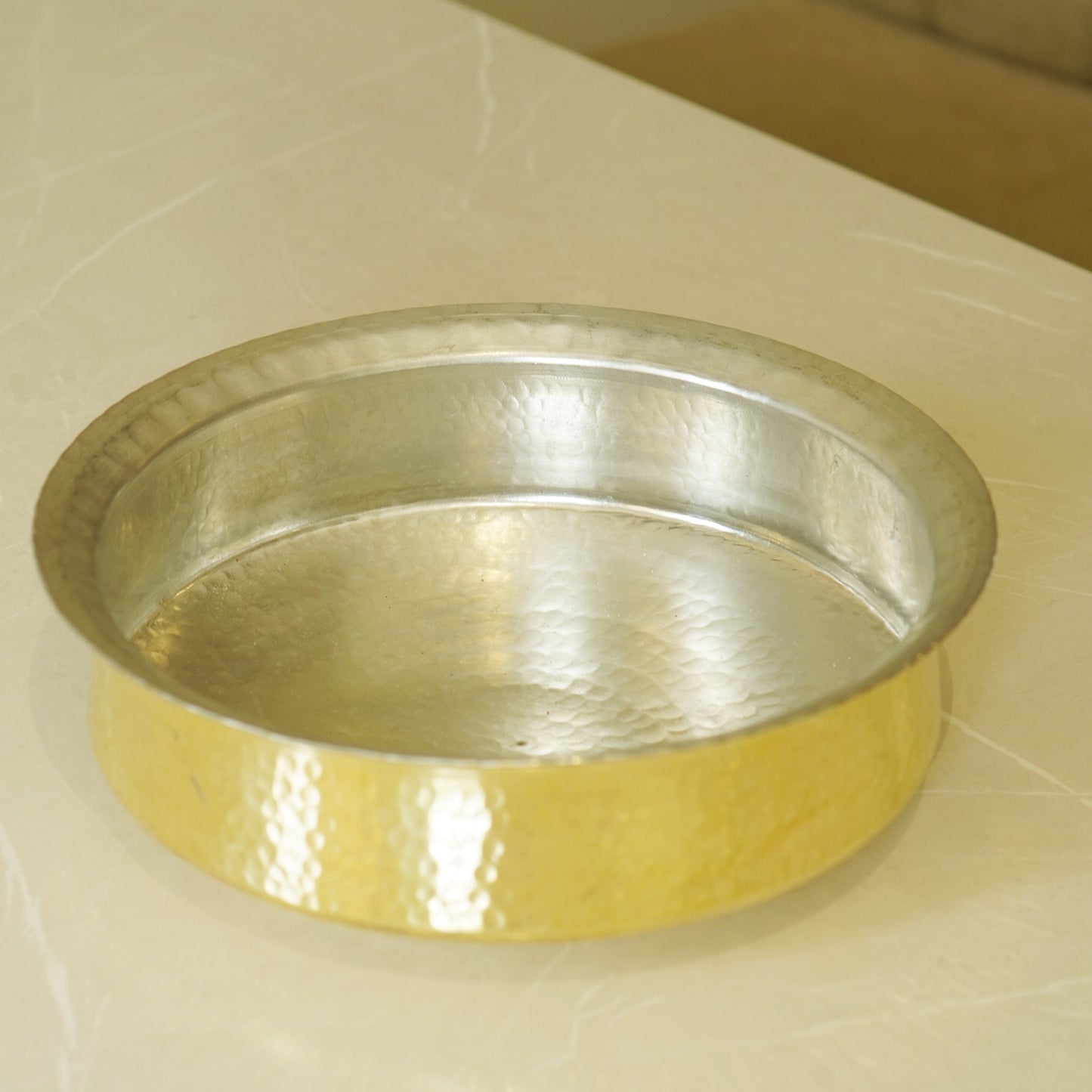 Brass Lagaan with Tin Coating