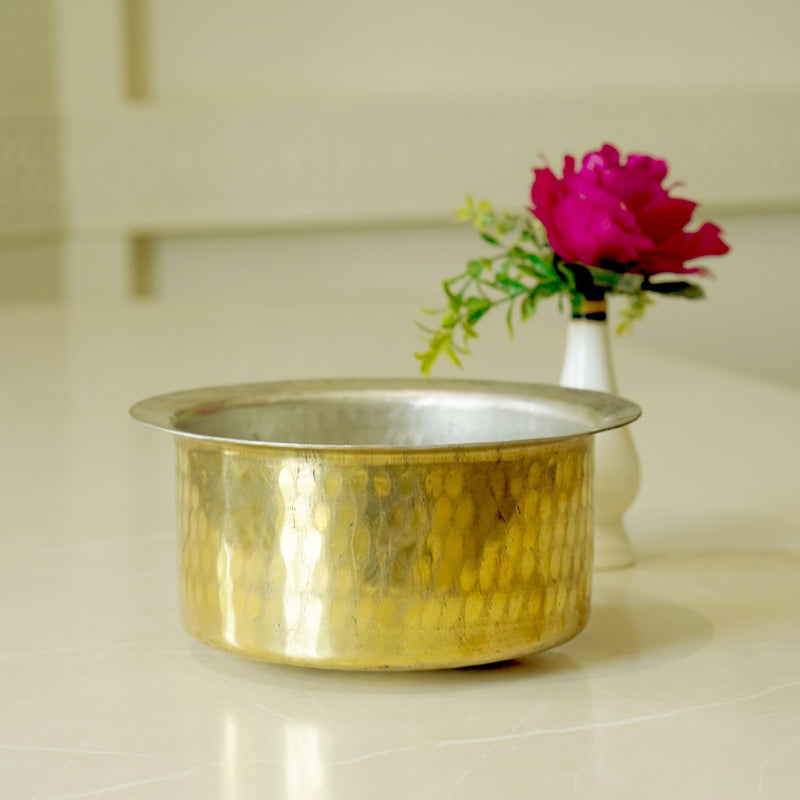 Brass Patila / Bhagona with Tin Coating