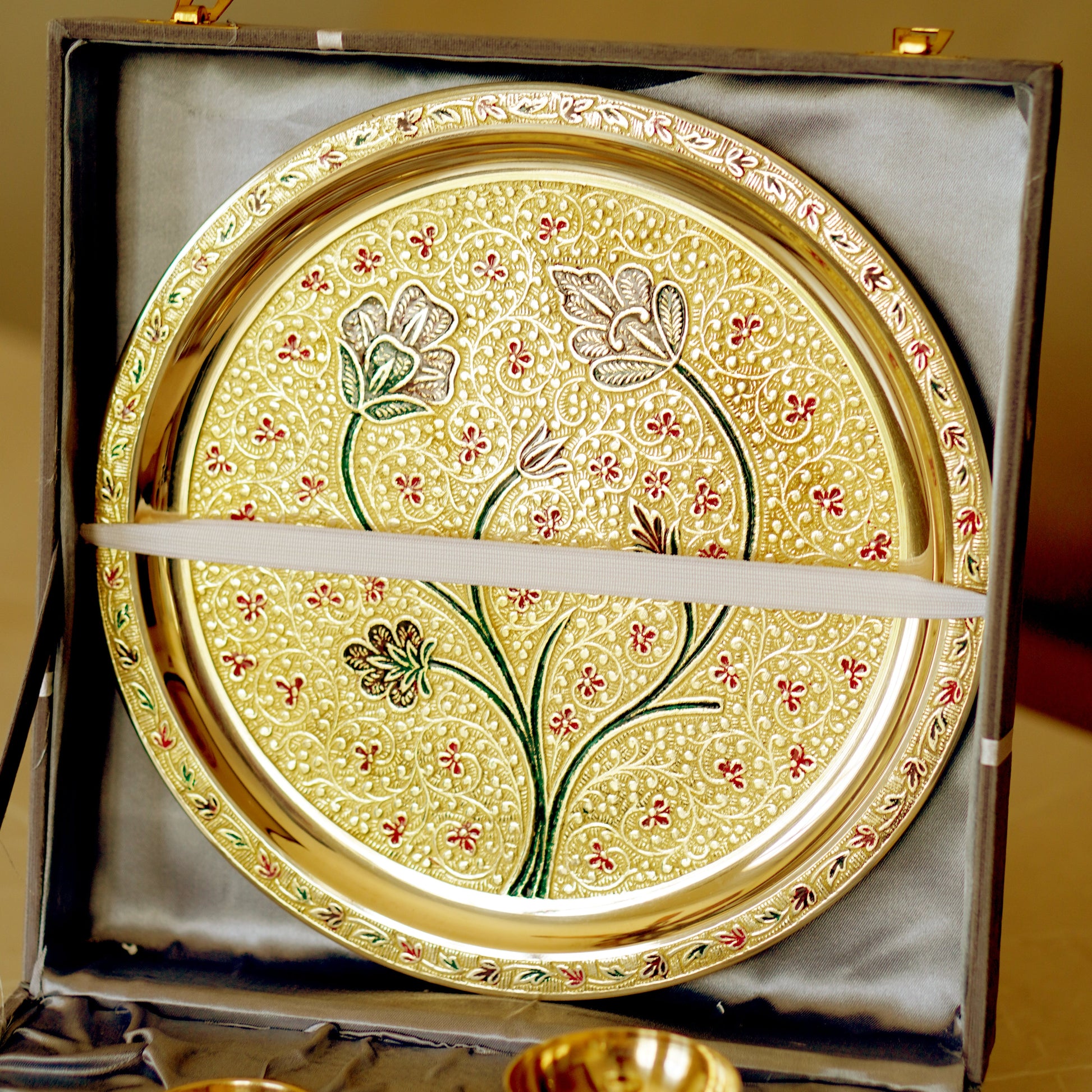 Meenakari Pooja (Set of 7) 10inch